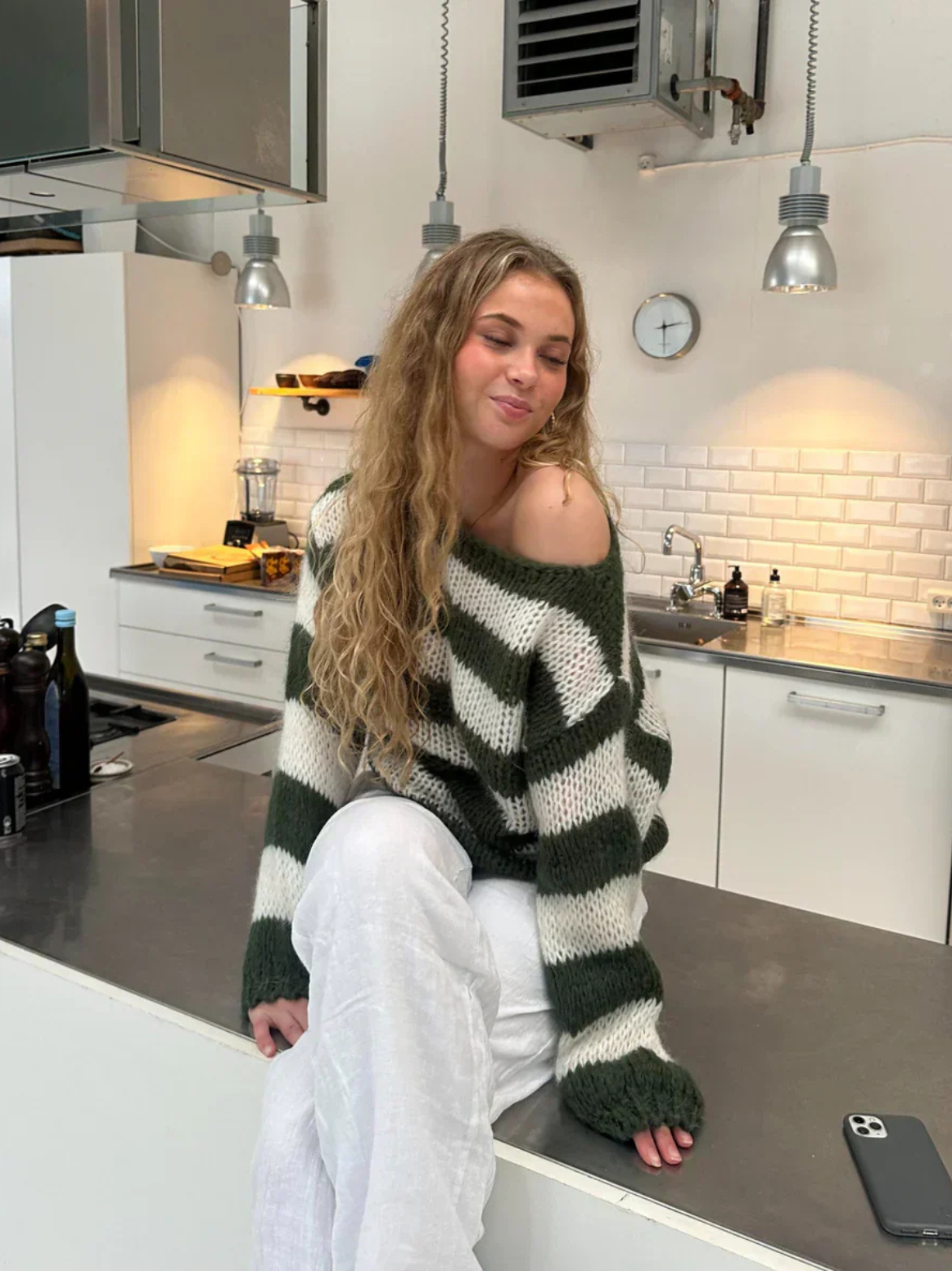Ivy Striped Sweater