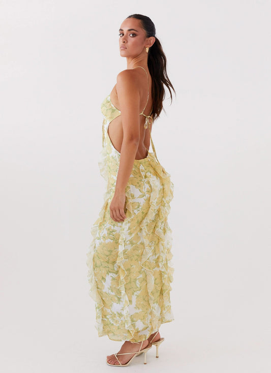 Marly Ruffle Maxi Dress