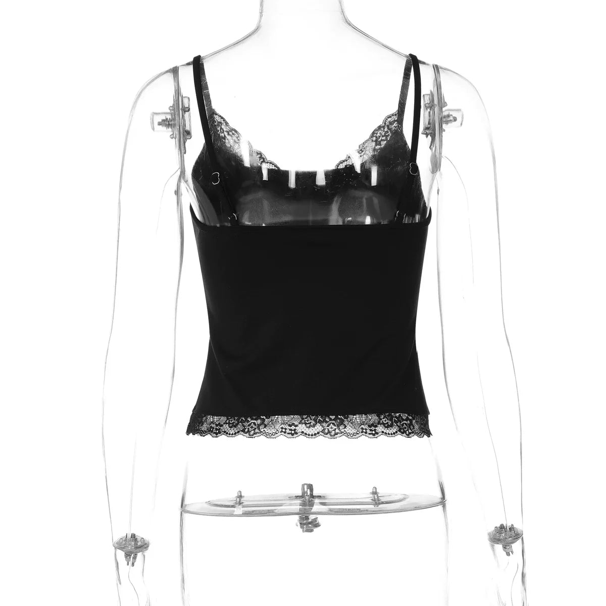 Alayah Lace Trim Camisole Top