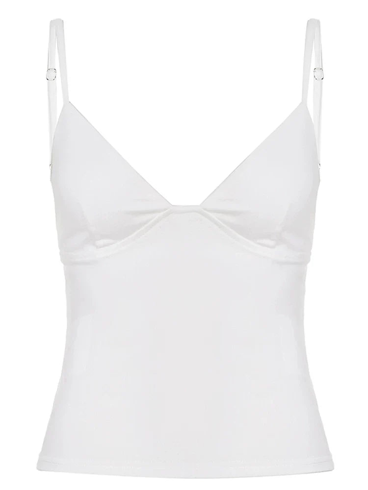 Dhanvi V-Neck Slim Fit Camisole