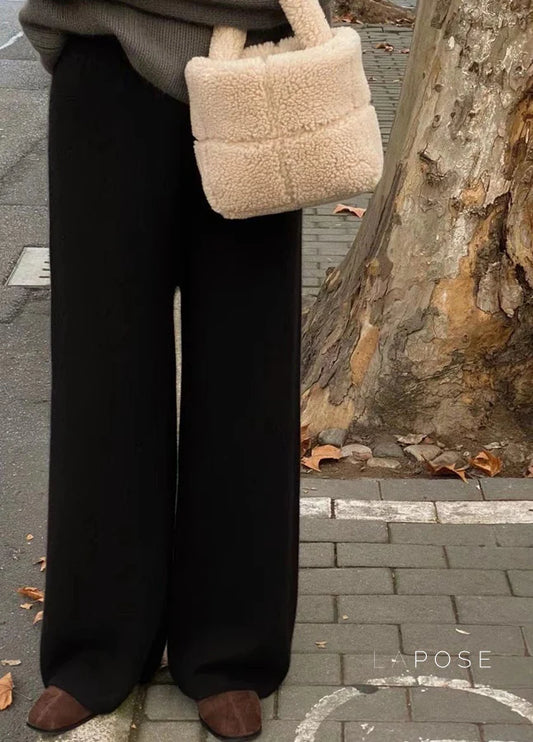 Fiona Cozy Wide-Leg Pants