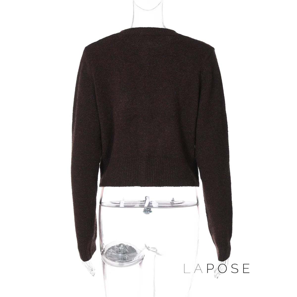 Jennah Coffee Knit Cardigan
