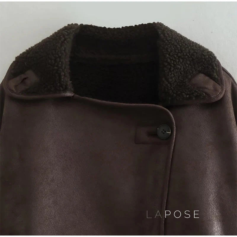 Kaiulani Faux Fur Zip Jacket