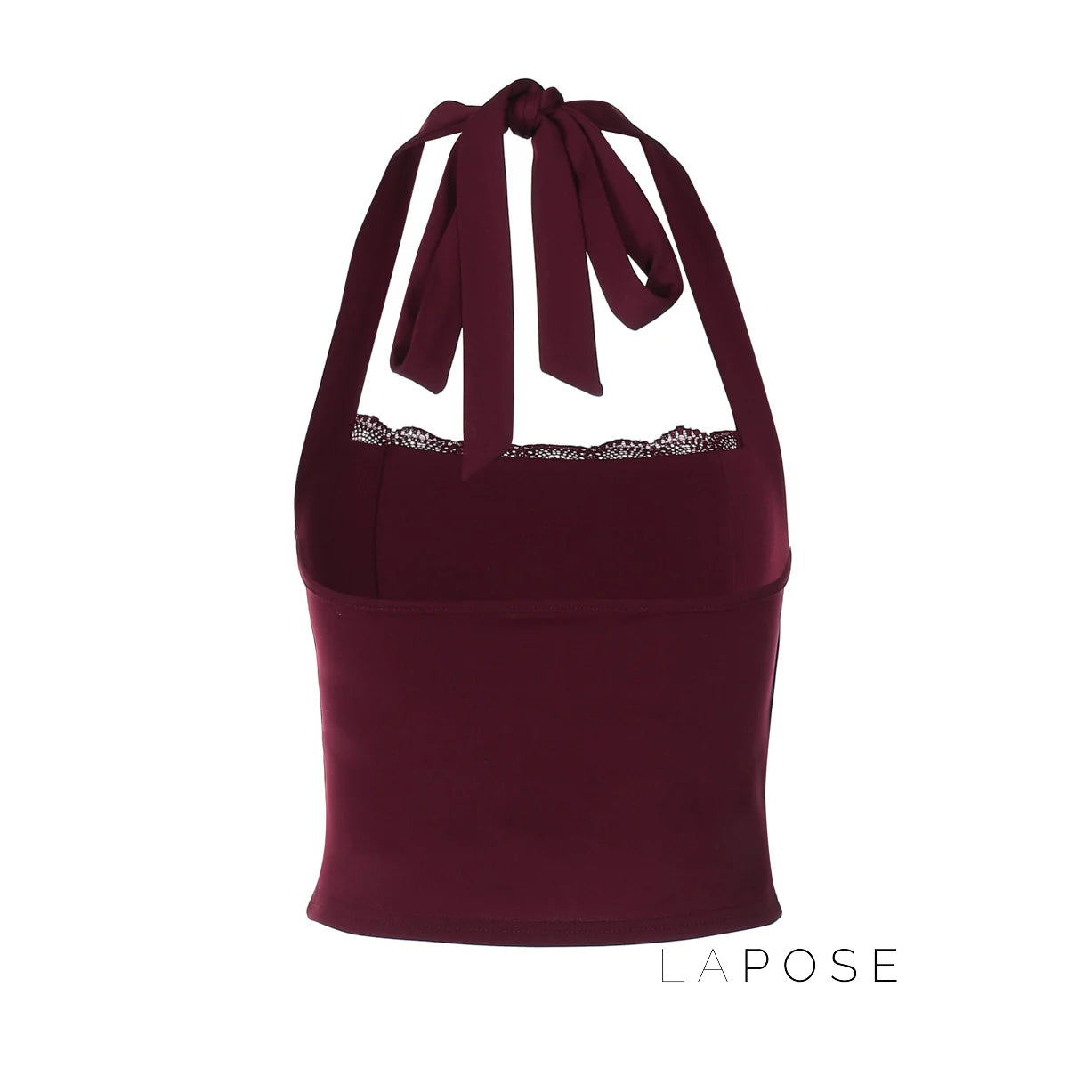 Karolina Lace-Up Halter Top