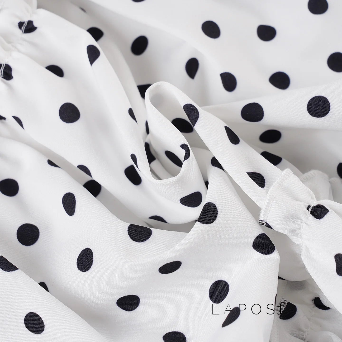 Leeanna Layered Polka Dot Skirt