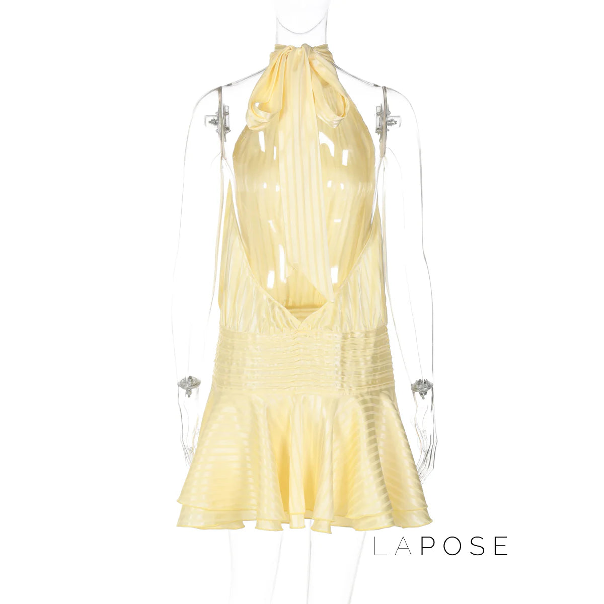 Nathaly Halter Mini Dress