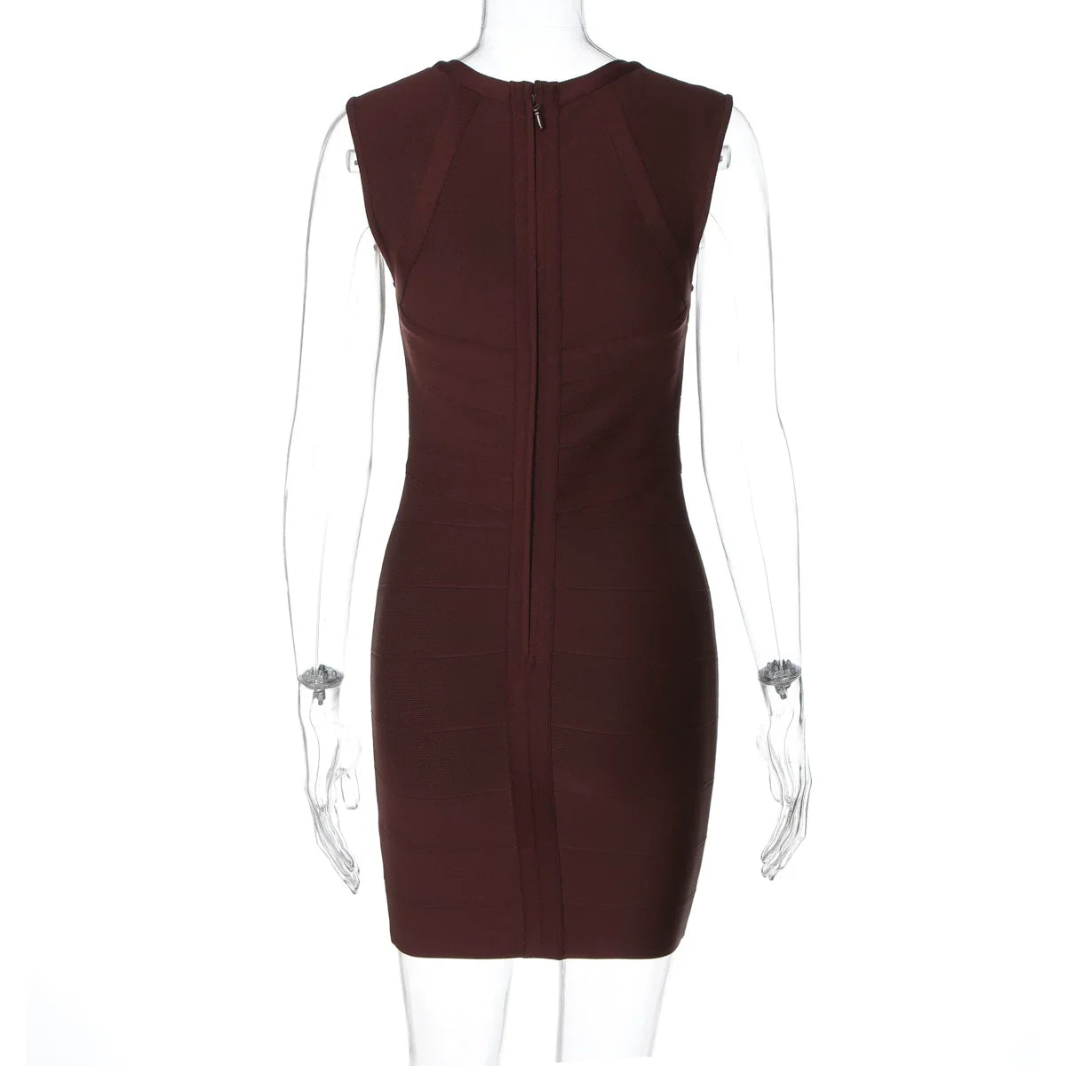 Nayah V-Neck Bandage Mini Dress