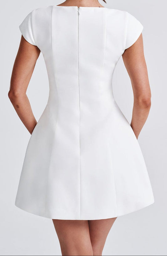 Gala Mini Dress - Ivory