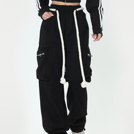 Women Street Casual Pocket Cargo Pants