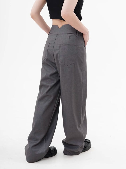 Fashion Casual Women Wide Leg Loose Street Long Cargo Pants
