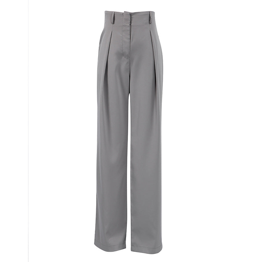 Women Casual Loose High Waist Pants