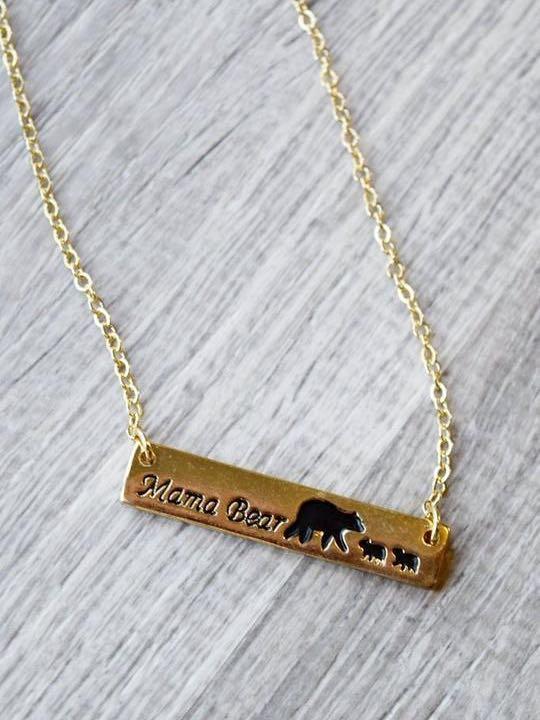 Mama Bear Necklace for Women