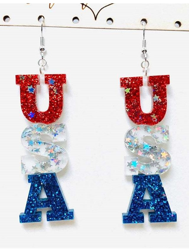 Earrings Fashion Street Letter Earring for Women