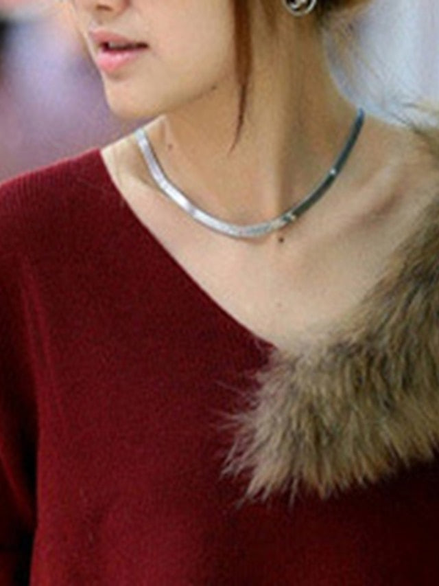 1PC Necklace For Street Daily Alloy for Women