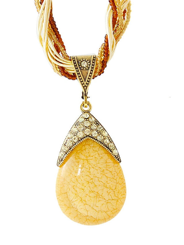 necklace Archaistic Outdoor Geometry Necklaces for Women