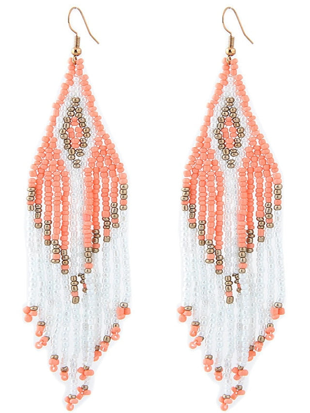 Earrings Ethnic Style Daily Multicolor Earring for Women