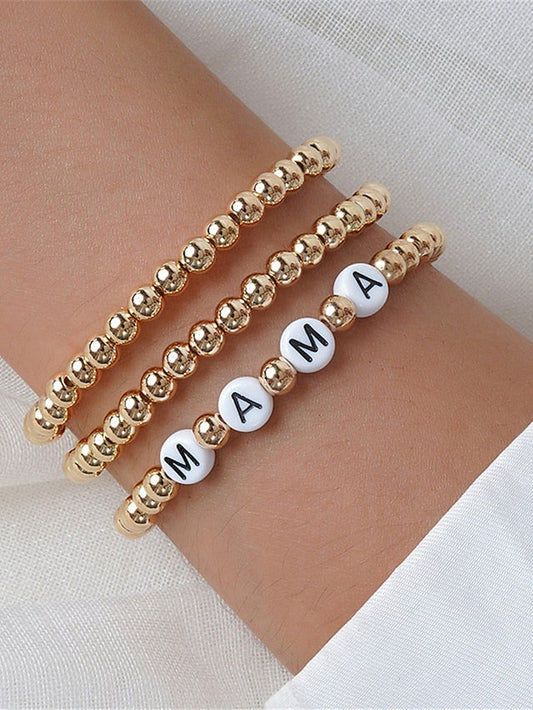 Bracelets Fashion Outdoor Letter Bracelets & Bangles for Women