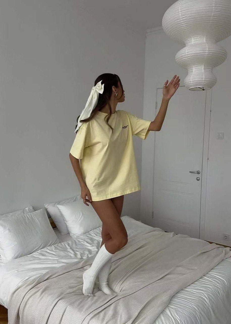 Lemon Drop - Relaxed Fit Cotton Tee