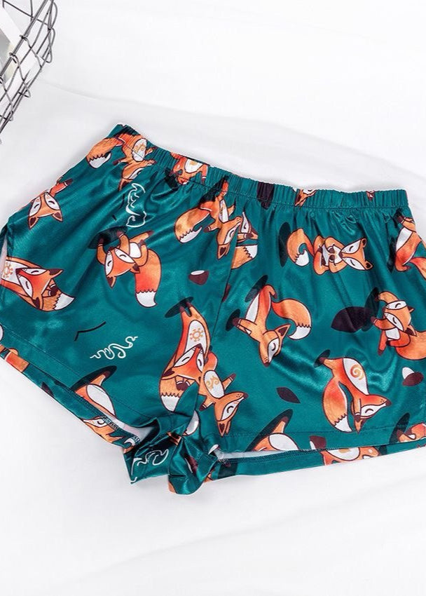 Lavender Bloom - Two-Piece Camisole and Shorts Set