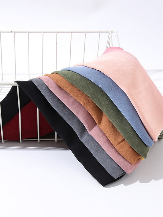 Fashion Gradient Bubble Chiffon Instant Hijab Women High Quality Cover-Up Shawl Wrap Neck Stole Muslim Caps 180*70Cm for Women