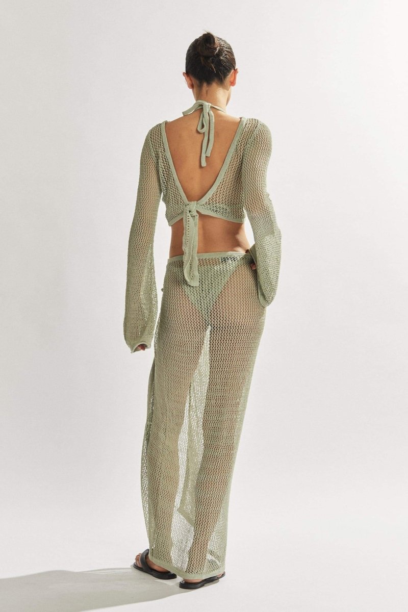 Conjunto de punto de crochet Rosalie