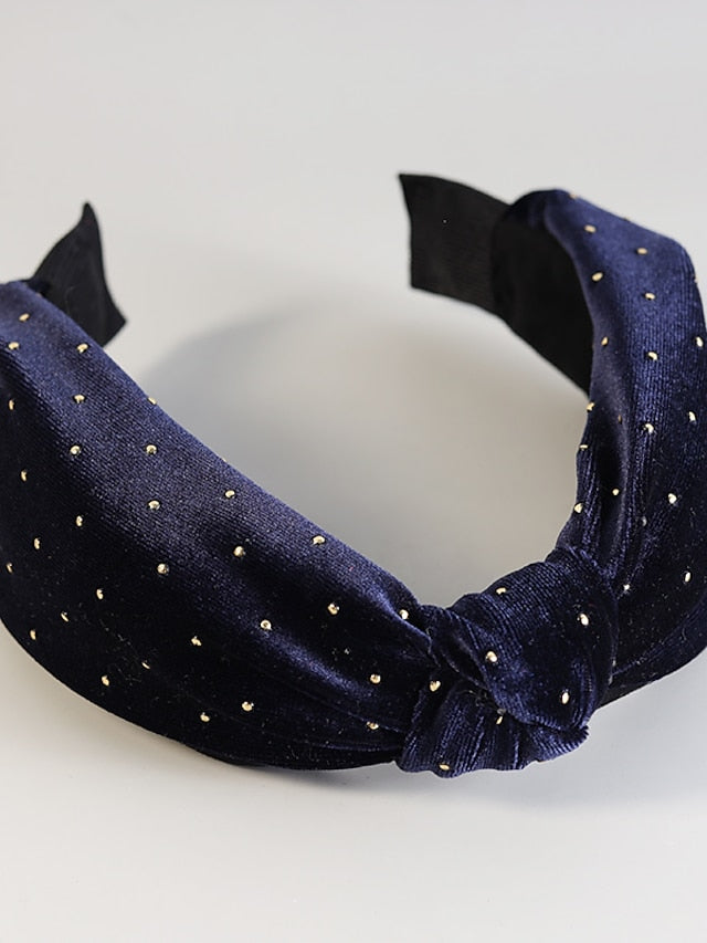 1PC Sweet Reinstone Hair Sticks Headband For Daily Fabric for Women