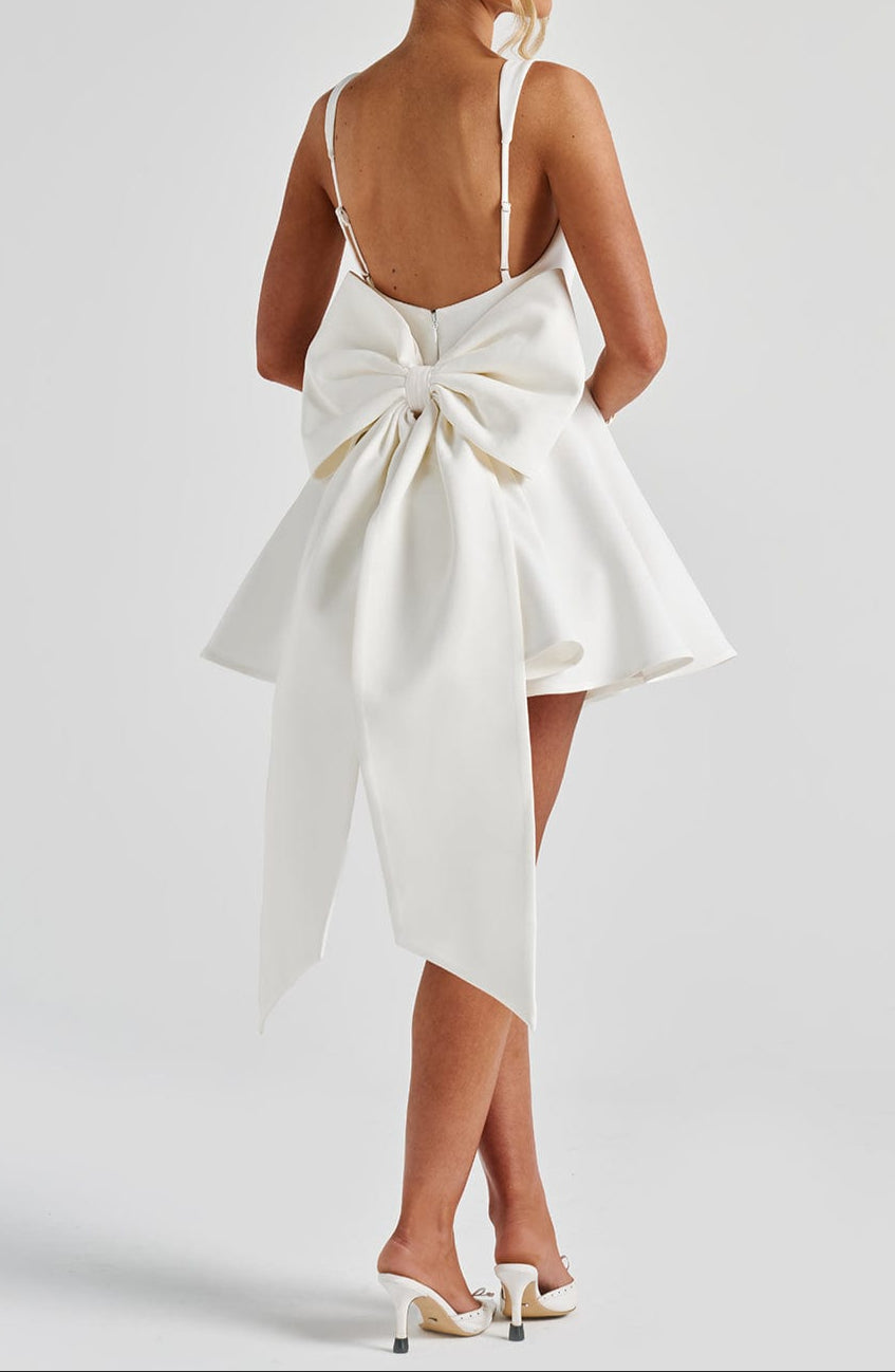 Aina Mini Dress - Ivory