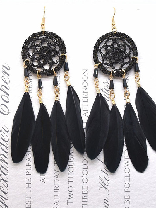 Earrings Vintage Outdoor Leaf Earring for Women