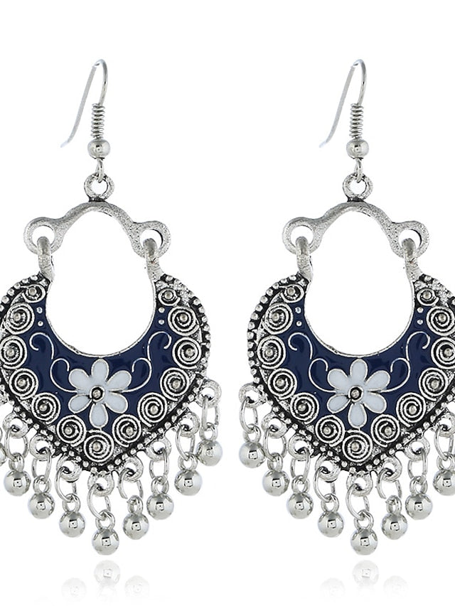 Earrings Vintage Street Flower Earring for Women