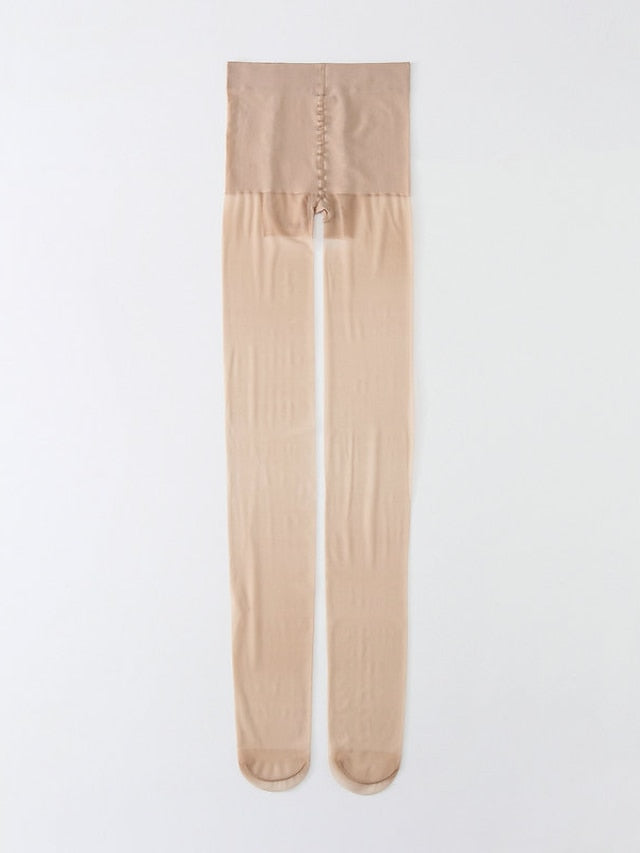 Panty Hose Daily Solid / Plain Color Polyester Cotton Sexy Simple Style Elastic 1 pcs for Women
