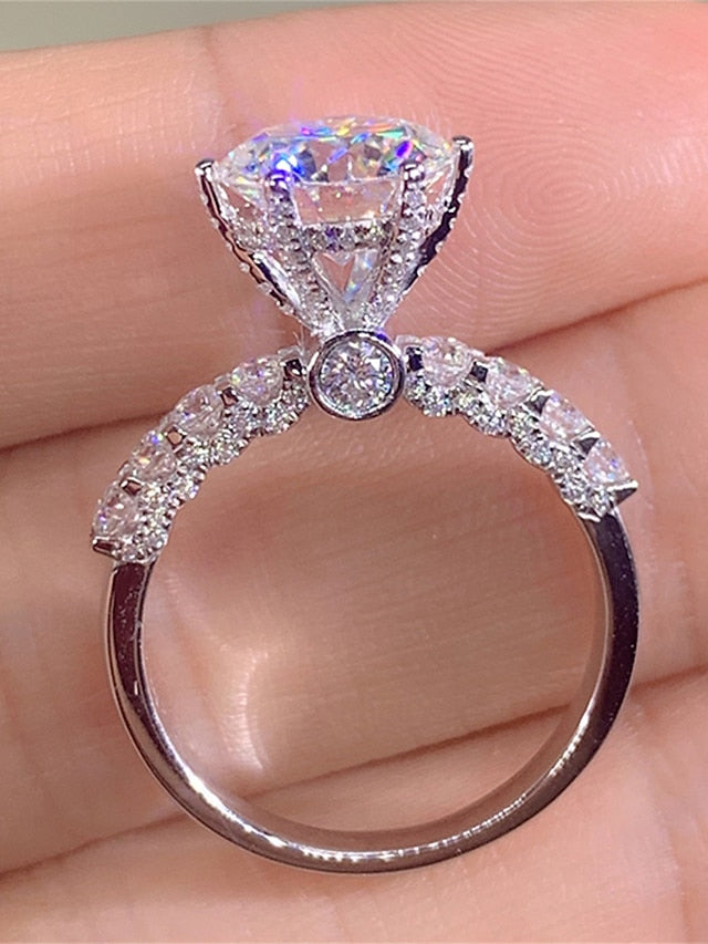 Rings Fashion Street Geometry Ring for Women