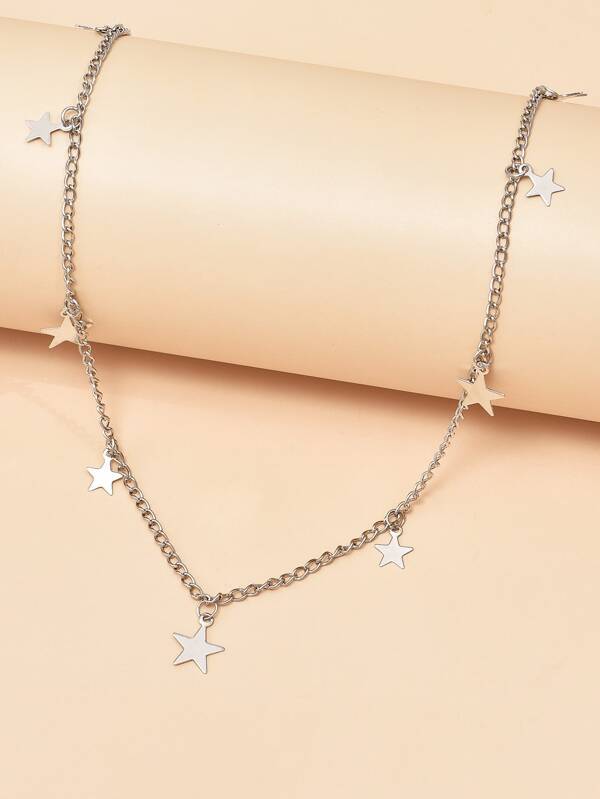 Star Charm Necklace for Women