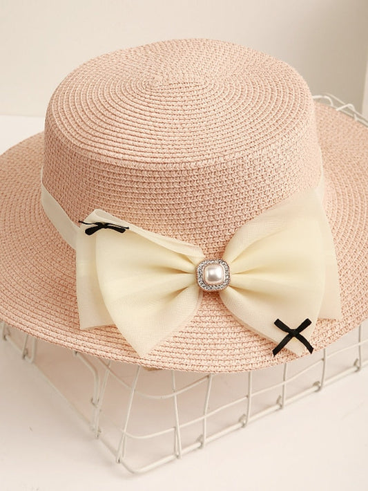 Sun Hat Straw Hat Daily Holiday Straw Vacation Beach Sunscreen Casual / Daily 1 pcs for Women