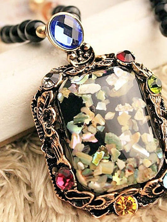 necklace Archaistic Street Geometry Necklaces for Women