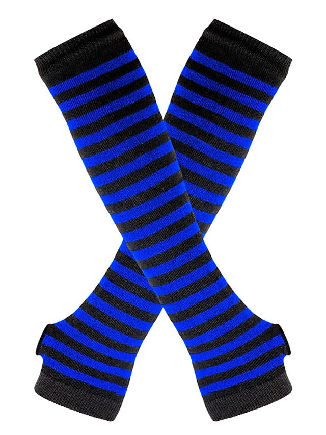 Men's Fingerless Gloves Warm Winter Gloves Gift Daily Polyester Acrylic Fibers Cosplay Casual Warm 1 Pair for Women