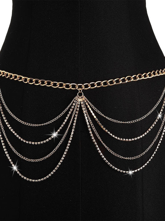 body chain Fashion Outdoor Geometry Rantai cermin mata for Women