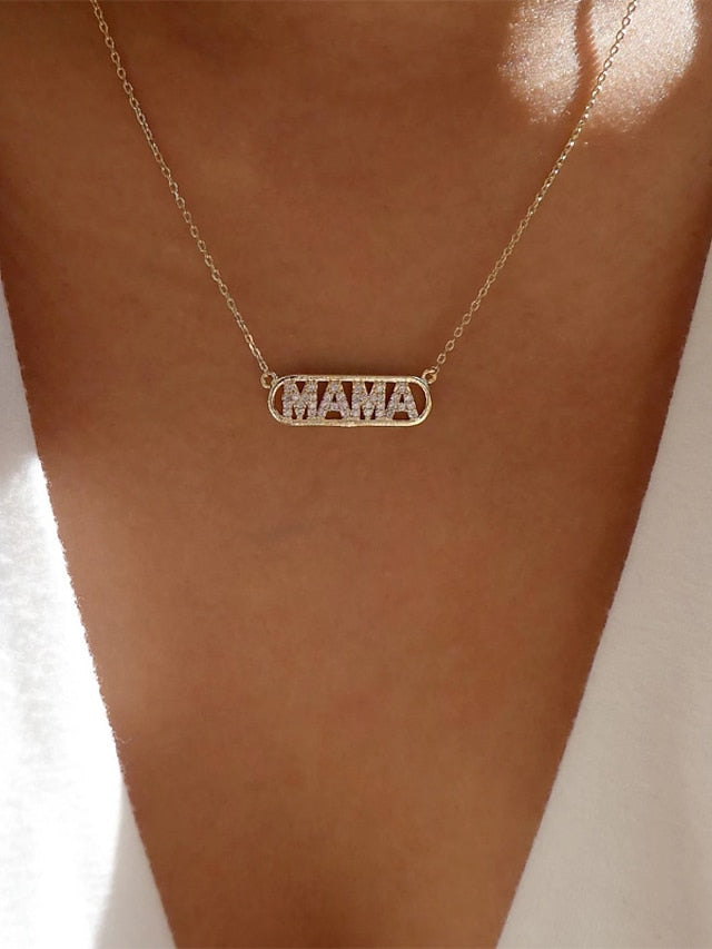 necklace Elegant Street Letter Necklaces for Women
