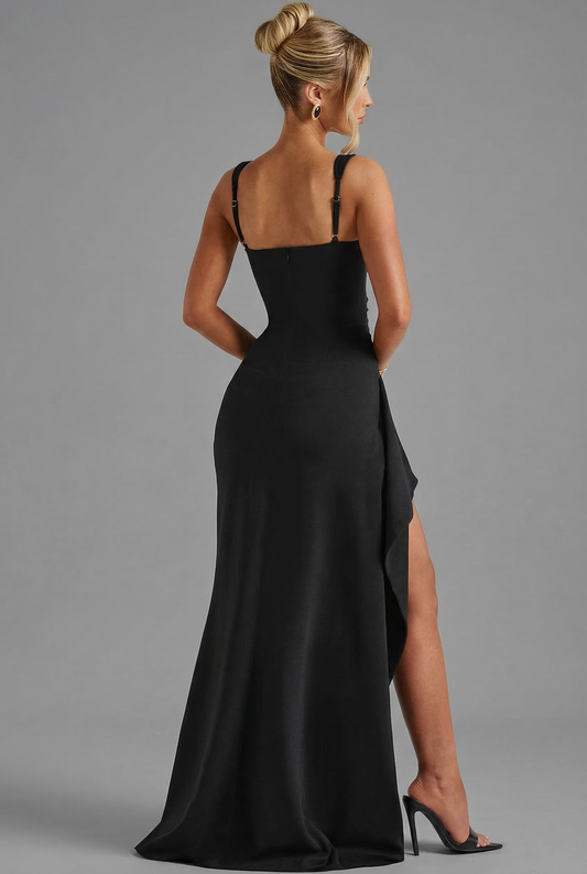 Elodie Square Neck Maxi Dress