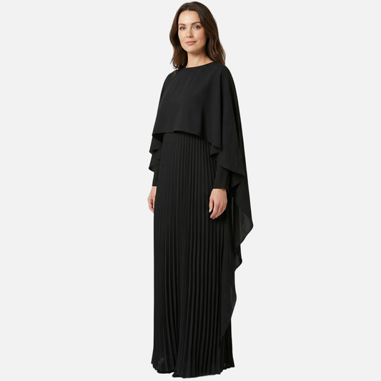 Cleo Cape Maxi Dress