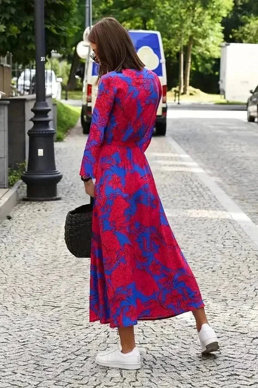 Genevieve Wrap Midi Dress