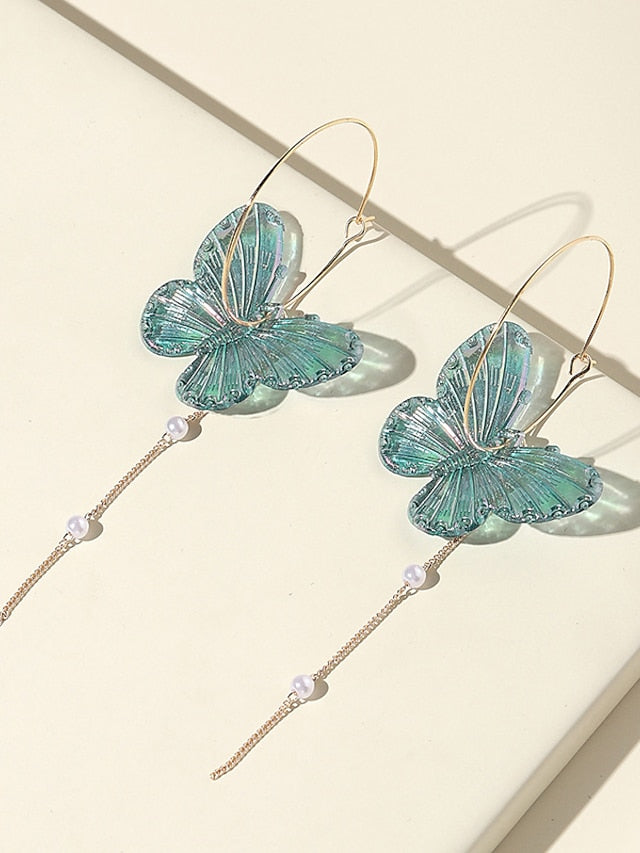 1 Pair Earrings For Daily Date Beach Alloy Drop Fashion for Women