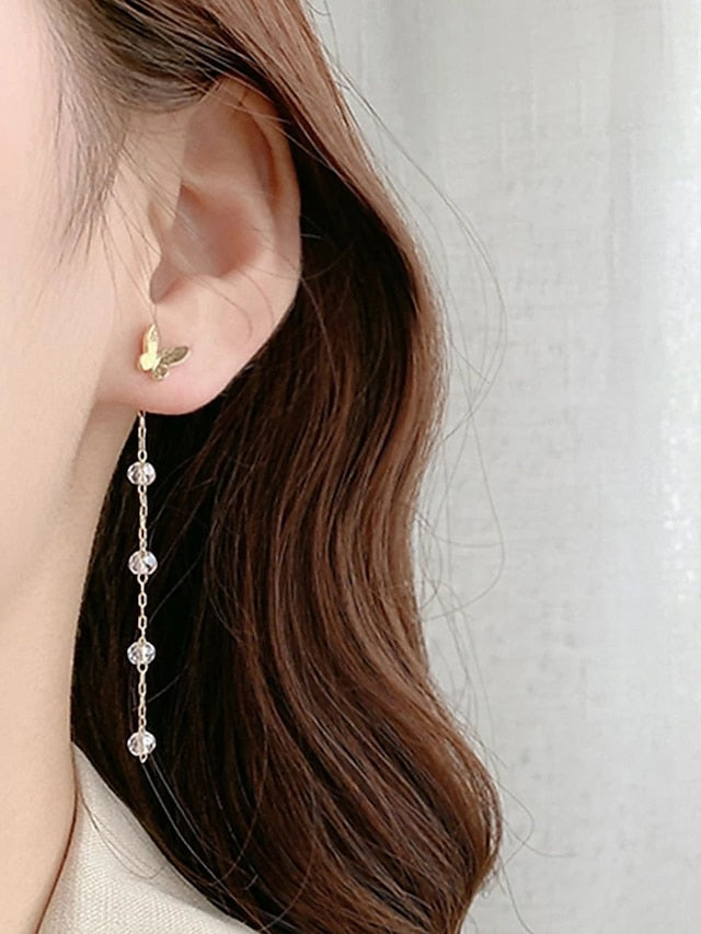 1 Pair Drop Earrings For Birthday Gift Prom Alloy Drop Animal for Women