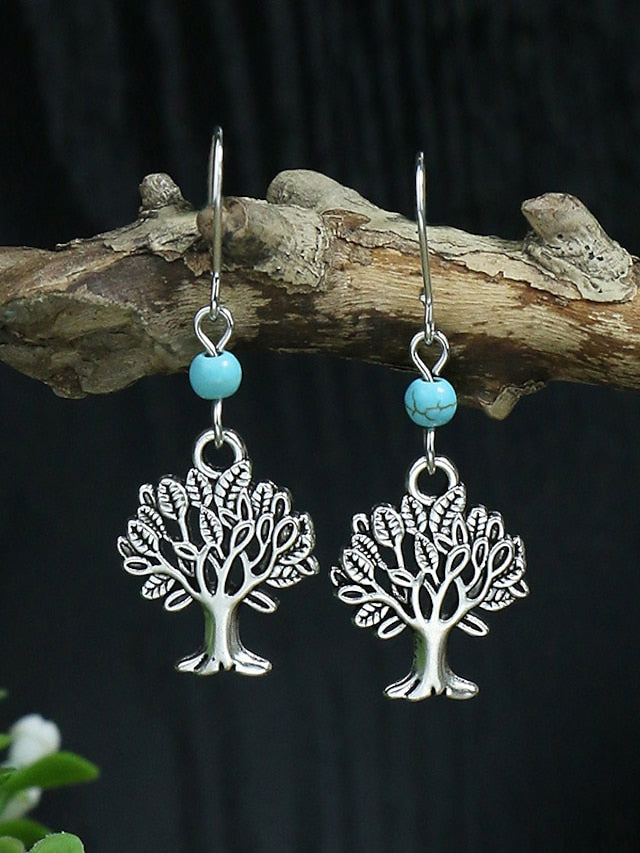 Earrings Ethnic Style Street Leaf Earring for Women