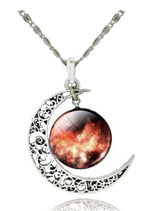 necklace Chic & Modern Party Moon Necklaces / Blue / Purple / Fall / Winter / Spring for Women