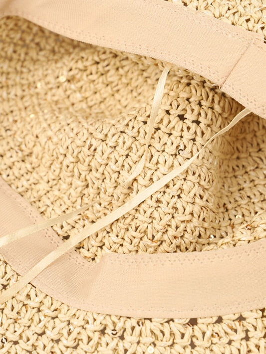 Hat Straw Hat Sun Hat Light Pink Light Brown khaki Outdoor Street Weekend Pure Color Pure Color Portable Breathable for Women