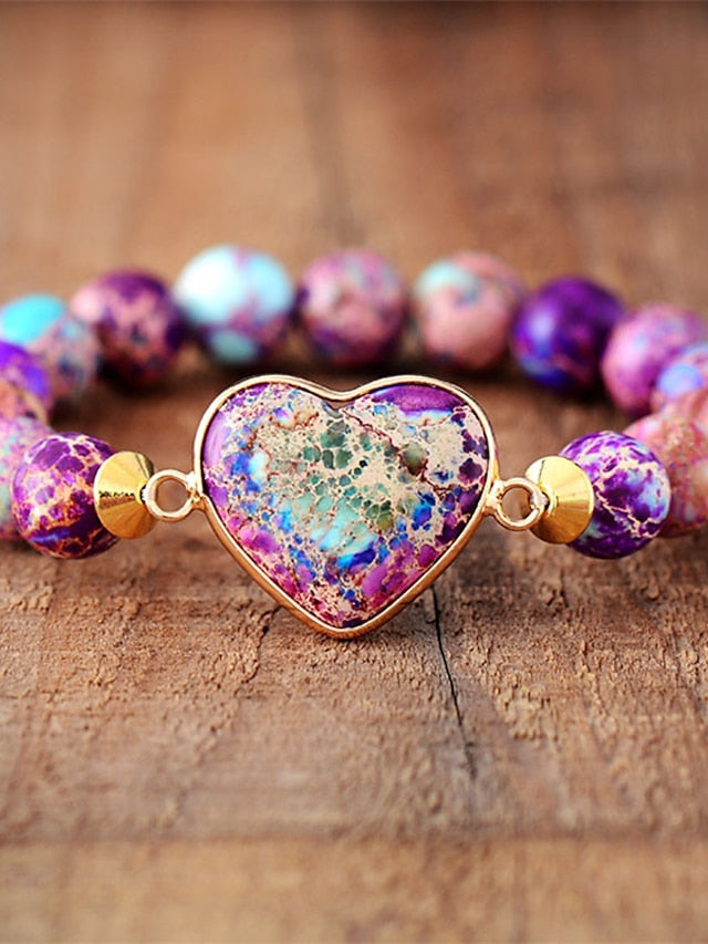 Bracelets Ethnic Style Street Heart Bracelets & Bangles for Women