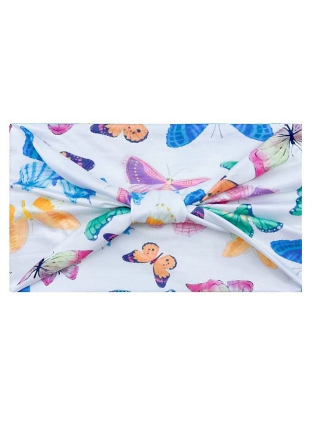 Sports Outdoor Floral Headwear for Women