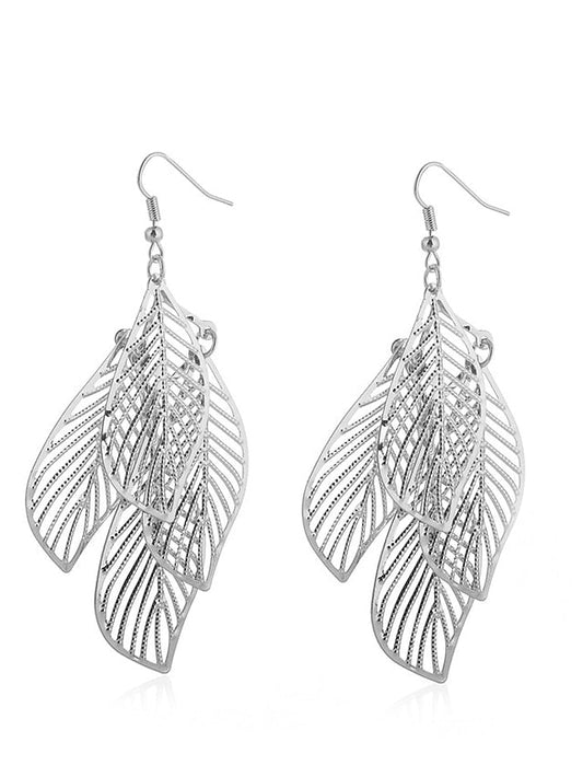 Earrings Fashion Outdoor Leaf Earring for Women