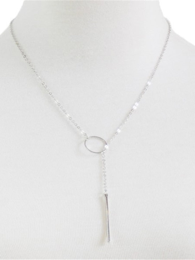 necklace Chic & Modern Daily Geometry Necklaces / Gold / Silver / Fall / Winter / Spring for Women