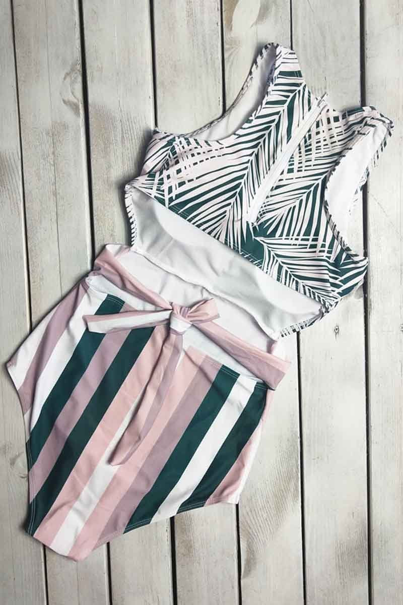 Digital Printed One-Piece Swimsuit